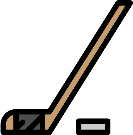Size - Hockey Stick Vector Png (512x512)