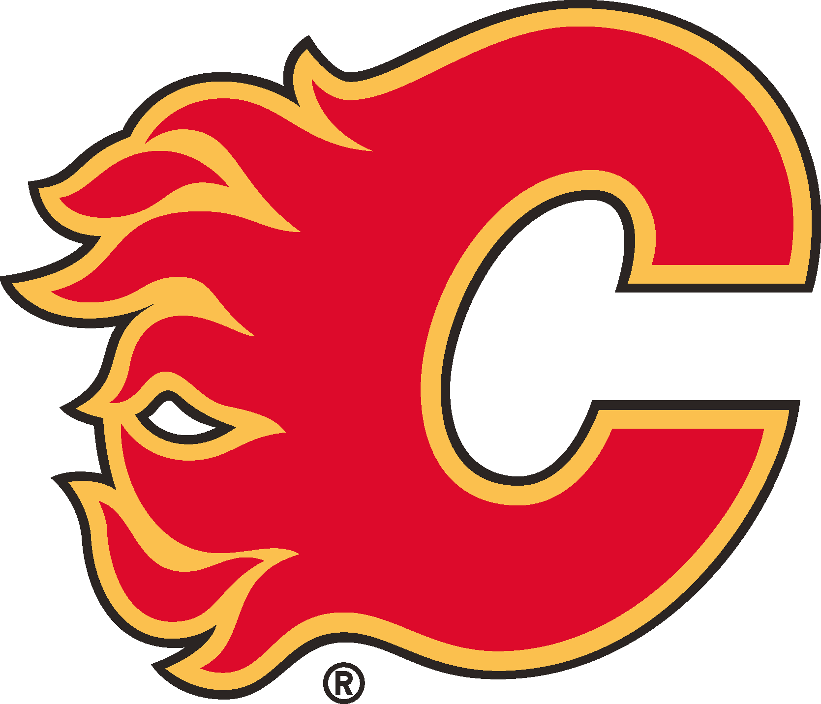Calgary Flames Logo [eps Nhl] - Calgary Flames Logo (1669x1432)