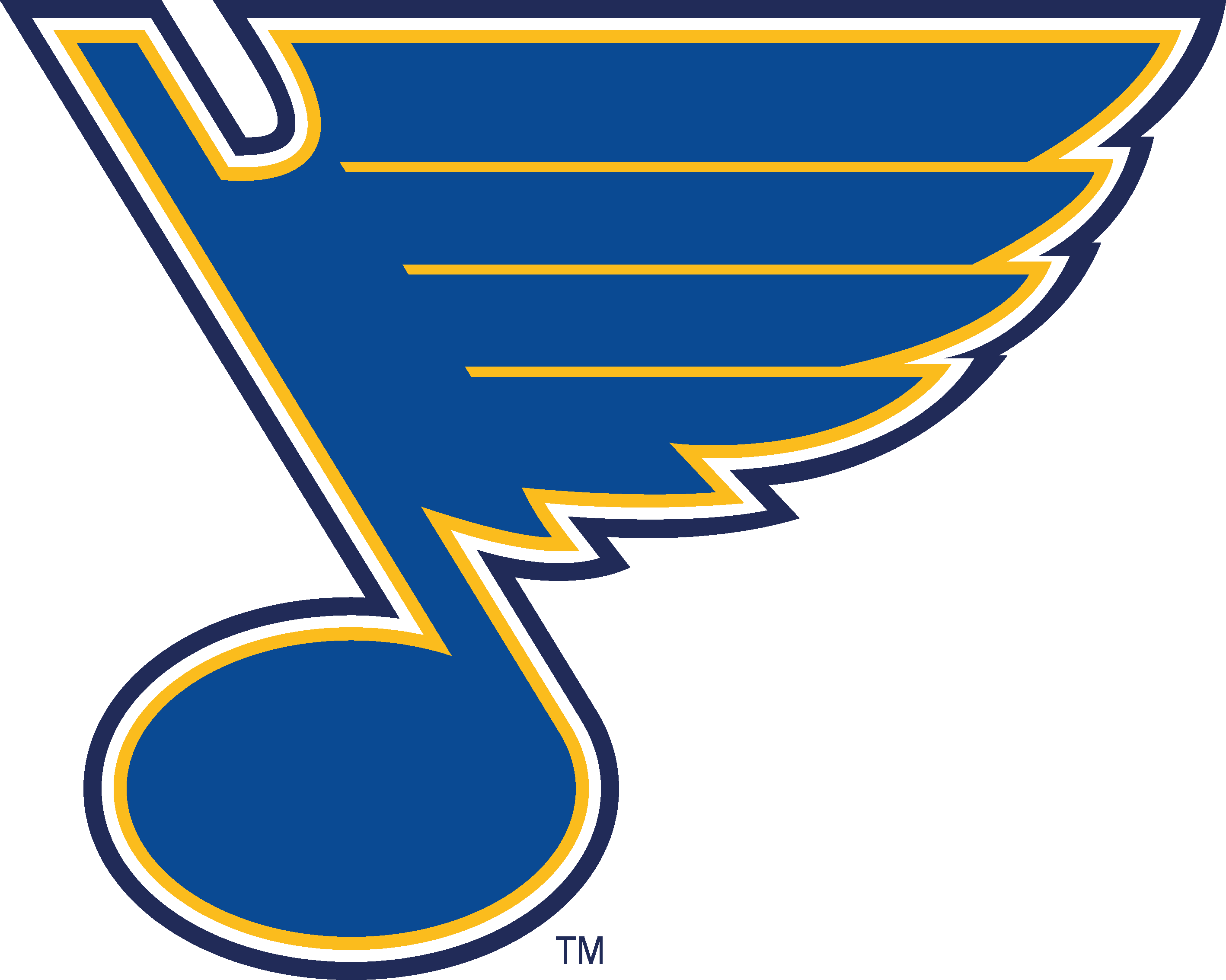 Louis Blues Logo [eps Nhl] - Blues De Saint Louis (2836x2267)