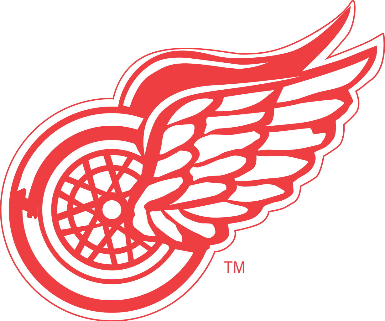 Detroit Red Wings Original Logo (1229x1024)