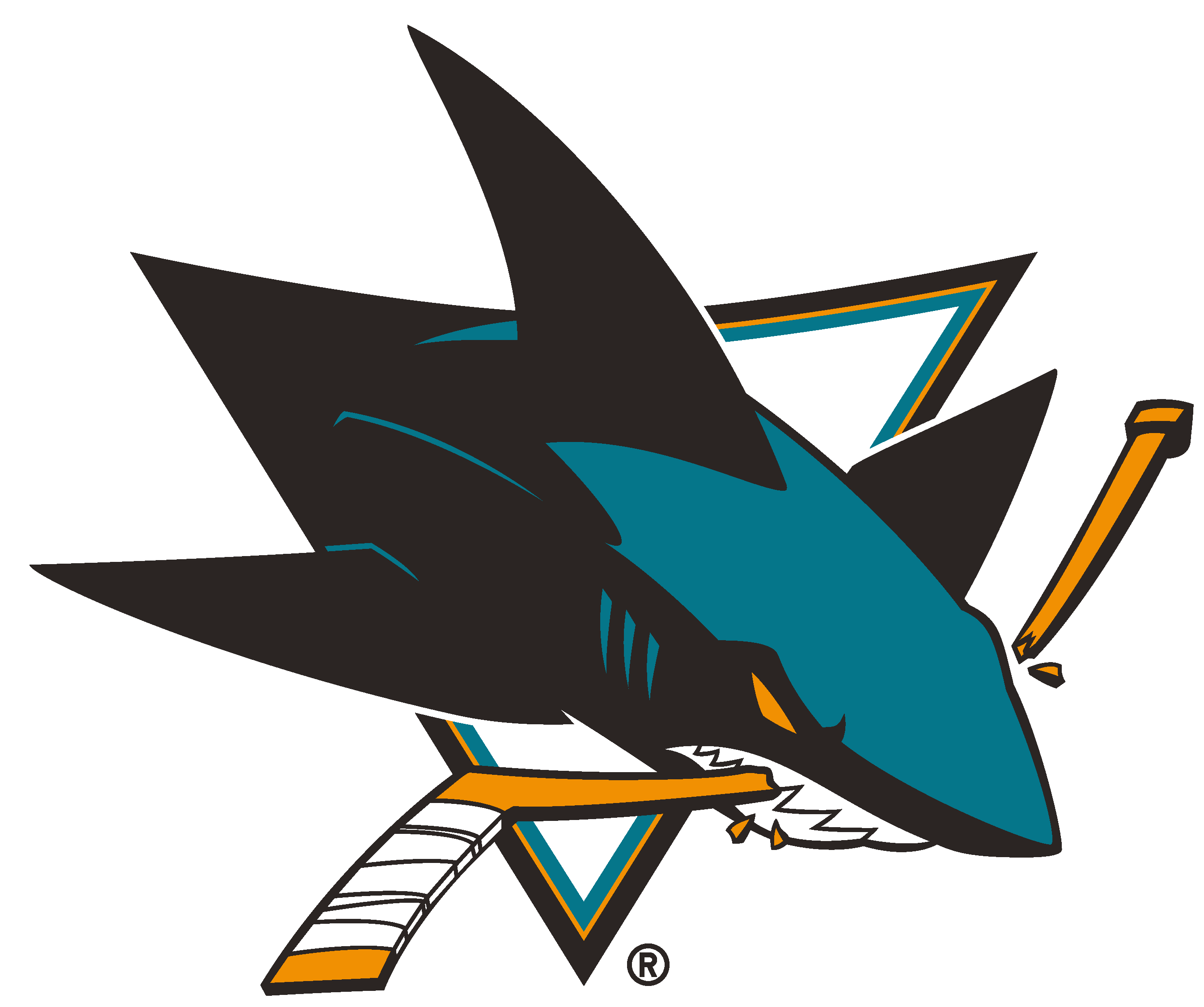 San Jose Sharks Logo [eps Nhl] - San Jose Sharks (2692x2251)