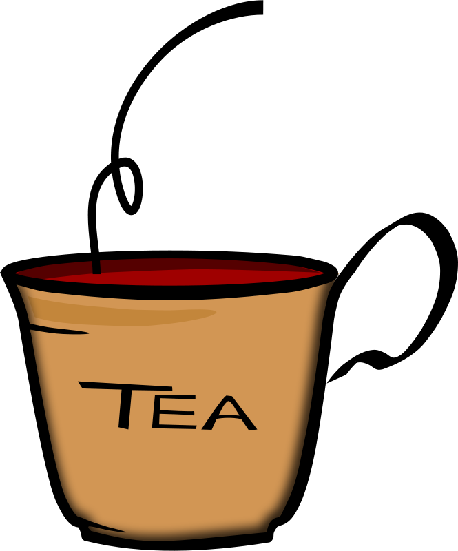 Get Notified Of Exclusive Freebies - Clip Art Of Tea (665x800)