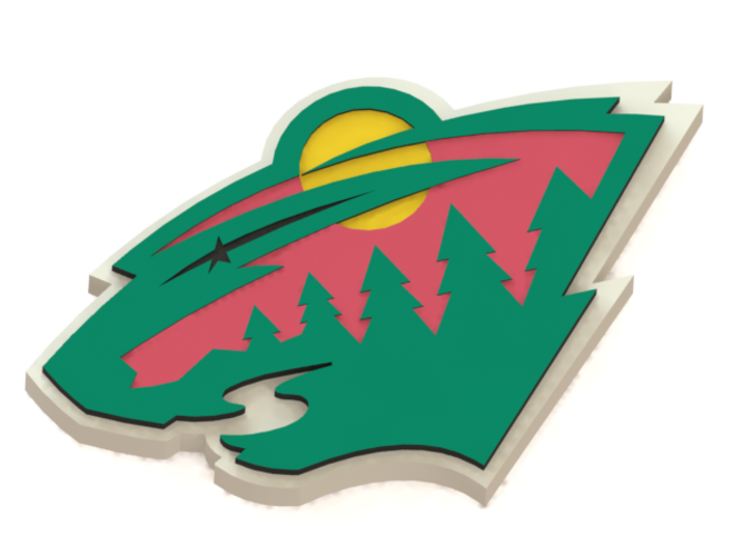 Showing Post & Media For Native Wild Symbol - Minnesota Wild Logo Png (667x500)