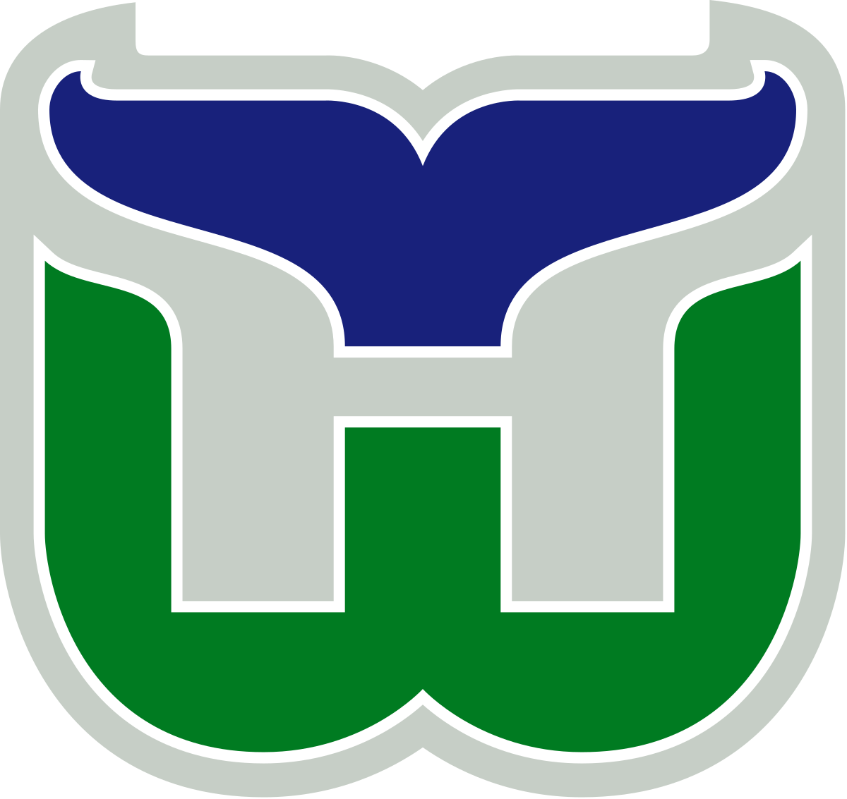 Obligatory Plug For The Old Hartford Whalers - Hartford Whalers Logo (1200x1133)