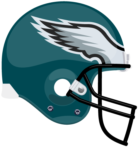 Philadelphia Eagles Helmet Logo Clipart - Philadelphia Eagles Helmet Png (471x500)