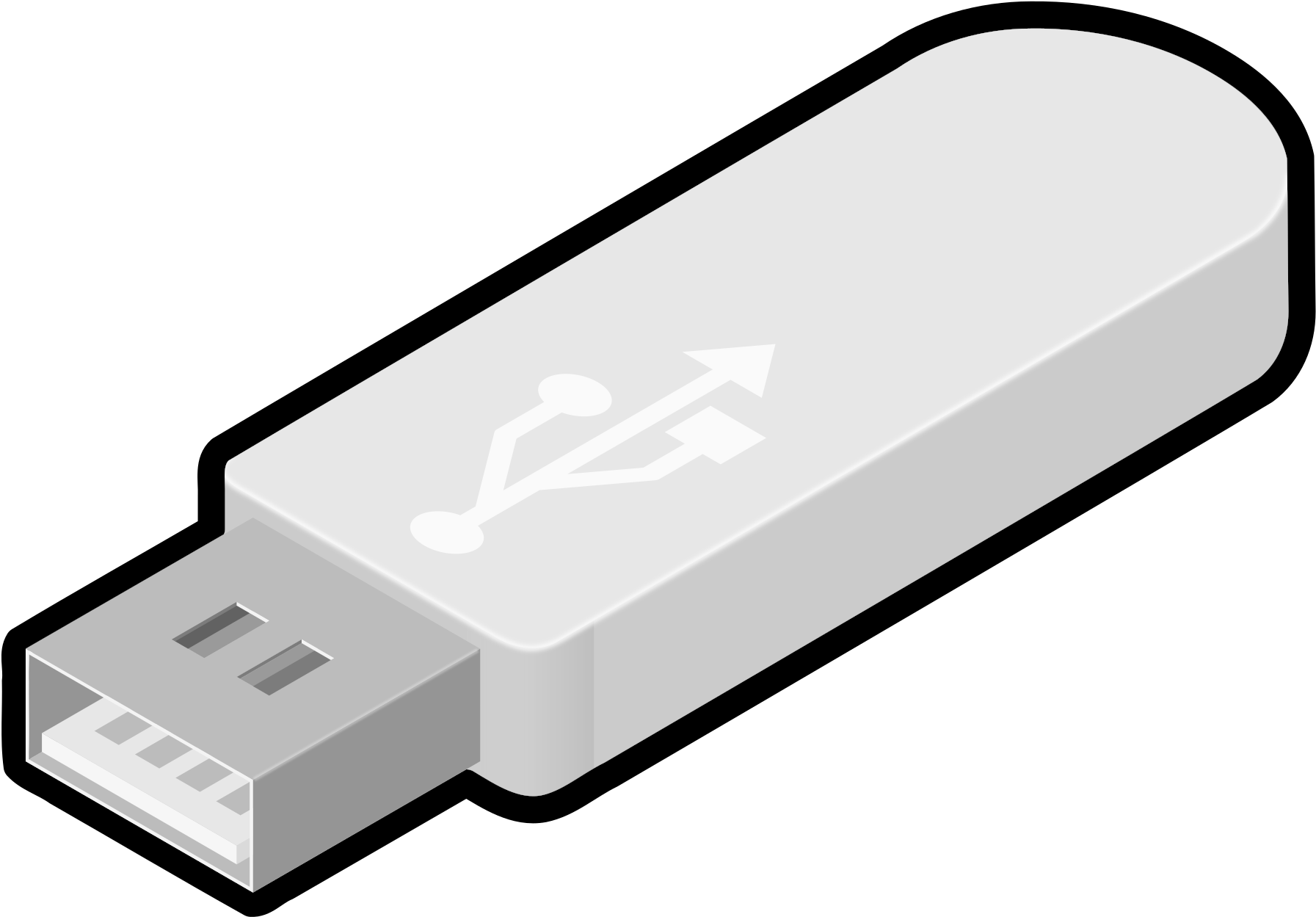 Usb Clipart - Flashdrive Clipart (2400x1842)