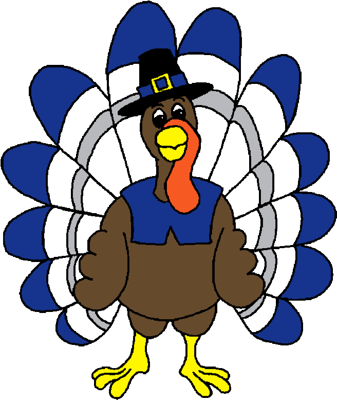Happy Thanksgiving To All Of Our Newport Harbor Field - Turkey Coloring Pages (675x796)