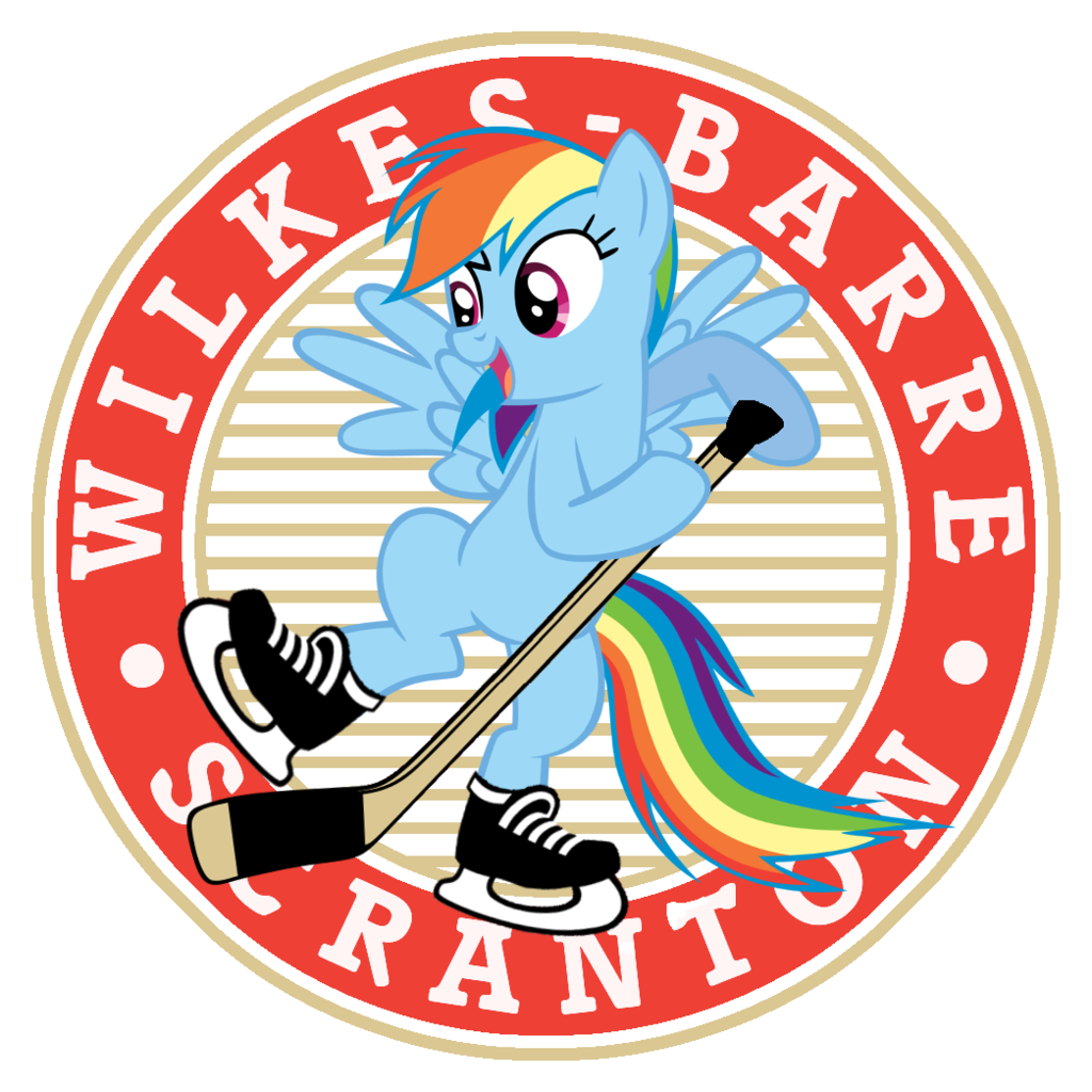 Lyraheartstrngs, Hockey, Ice Hockey, Logo, Logo Parody, - Wilkes Barre Scranton Penguins (1024x1024)