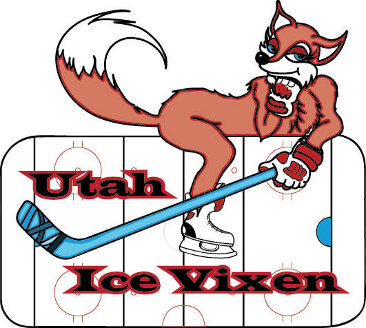 Ice Vixen Red Font - Cartoon (531x476)