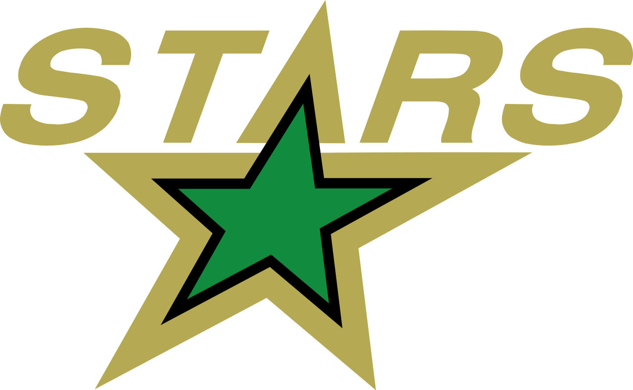 The Logo Of The Minnesota North Stars From 1991 To - Dallas Stars Logo History (1280x788)