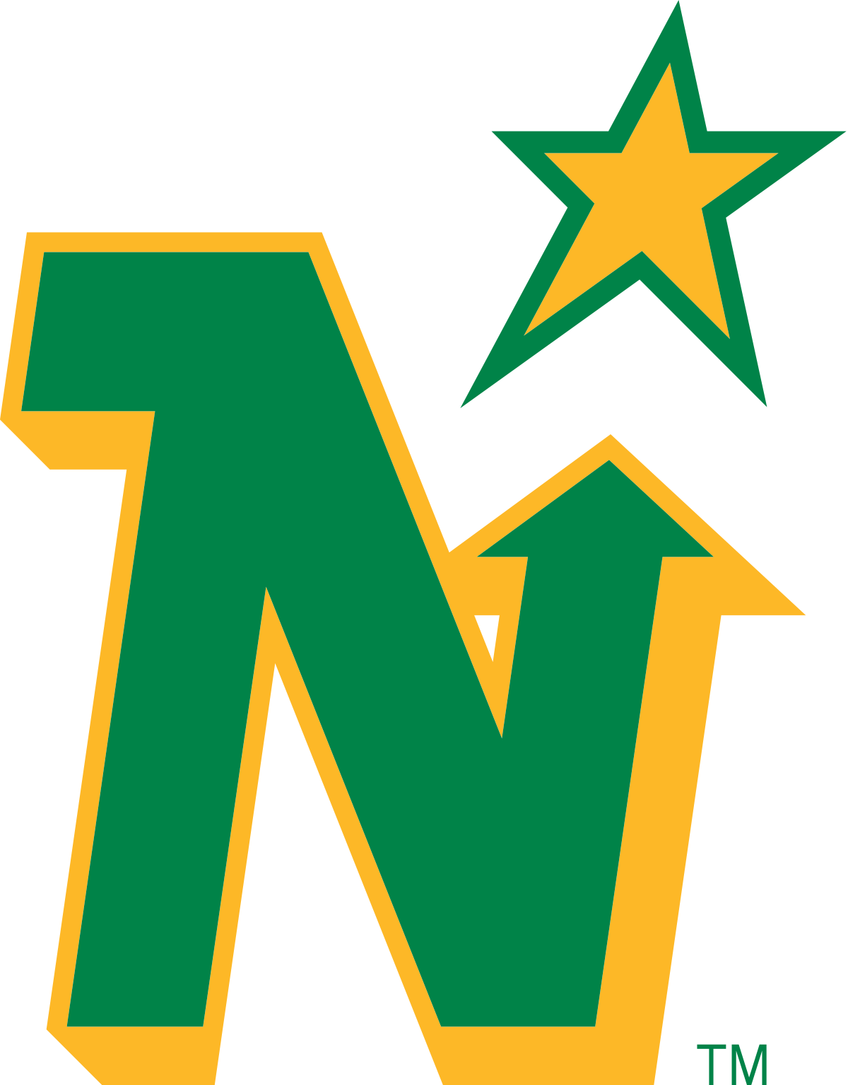 [ Img] - Minnesota North Stars Logo (1200x1534)