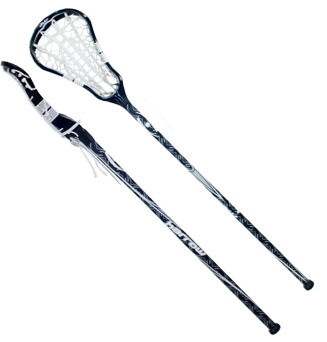 Solo One-piece Lacrosse Stick, Strung, Navy/silver - Transparent Lacrosse Sticks (1200x1200)