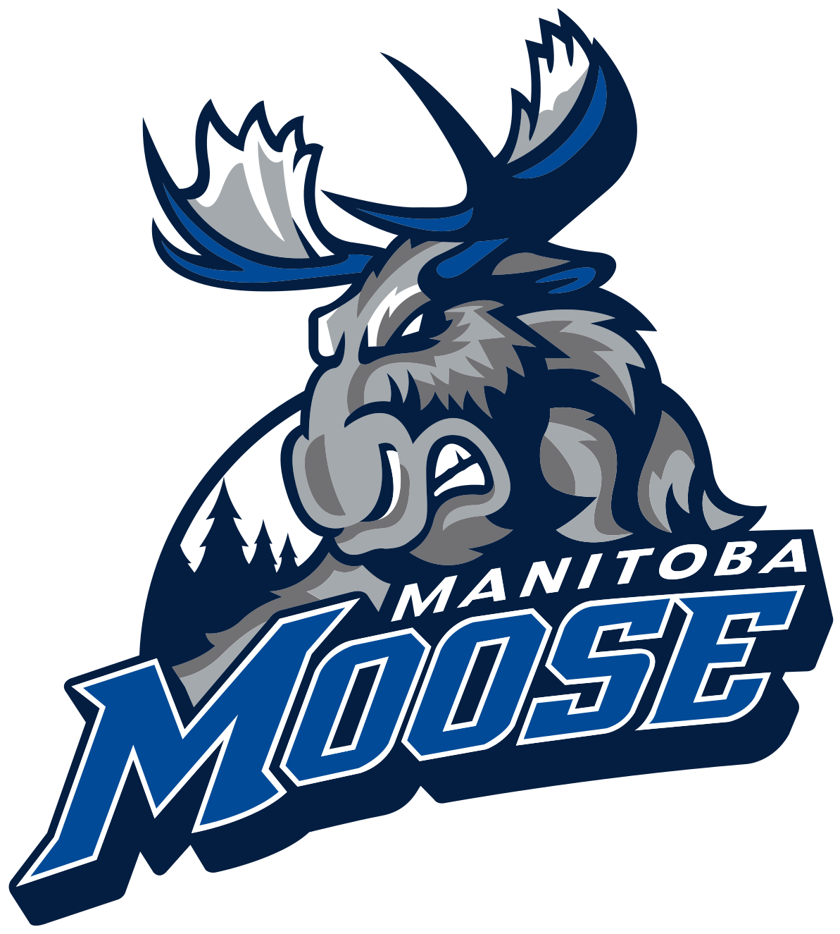 Manitoba Moose - Wikipedia - Manitoba Moose Logo (1200x1330)