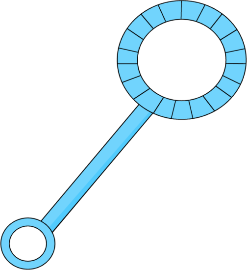 Bubble Clipart - Bubble Wand Clip Art (504x550)