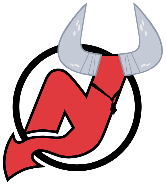 Lyraheartstrngs, Hockey, Iron Will, Logo, Logo Parody, - New Jersey Devils Iphone (578x645)