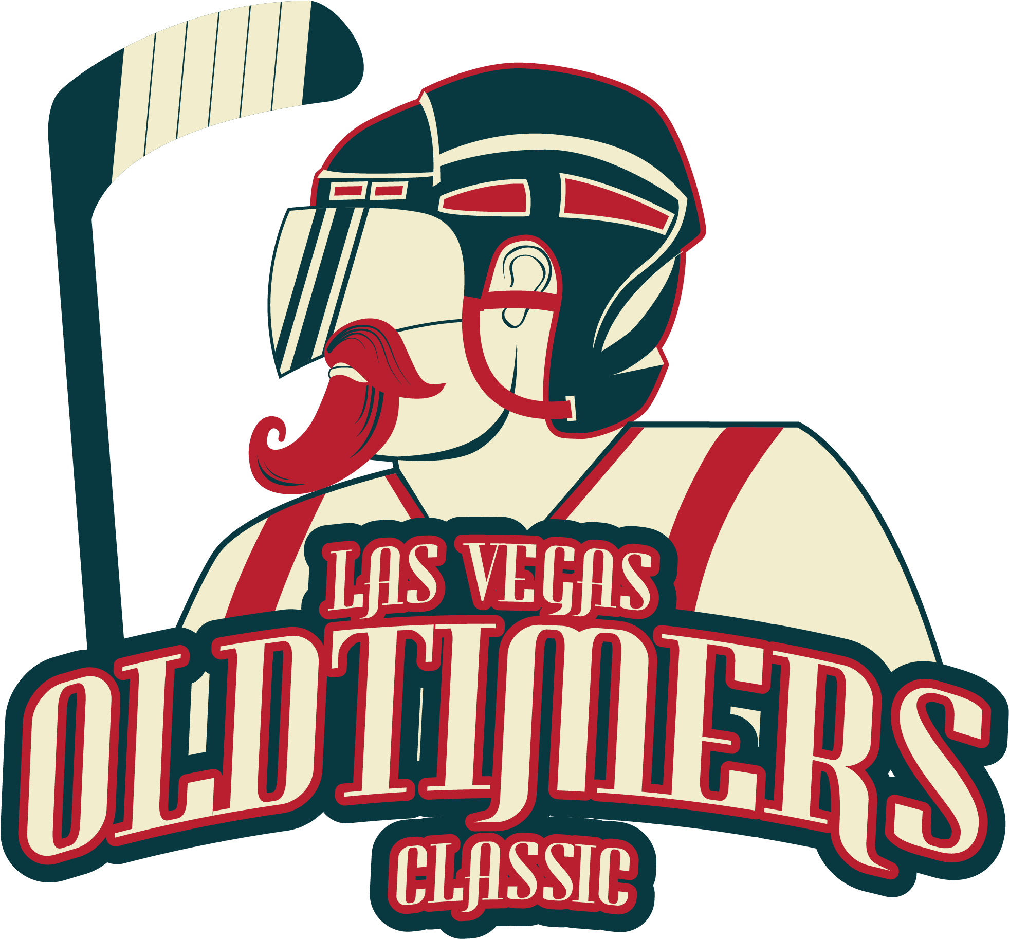 Las Vegas Old-timers Classic - Logo (2001x2000)