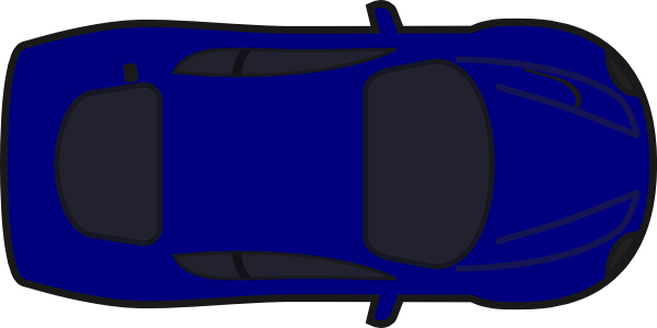 Clipart Car From Above Spinning A Top Png Svg Clip - Car Birds Eye View Png (600x300)