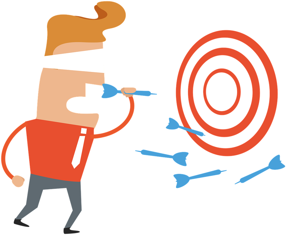 Failing Cliparts - Blindfolded Clipart (1067x800)