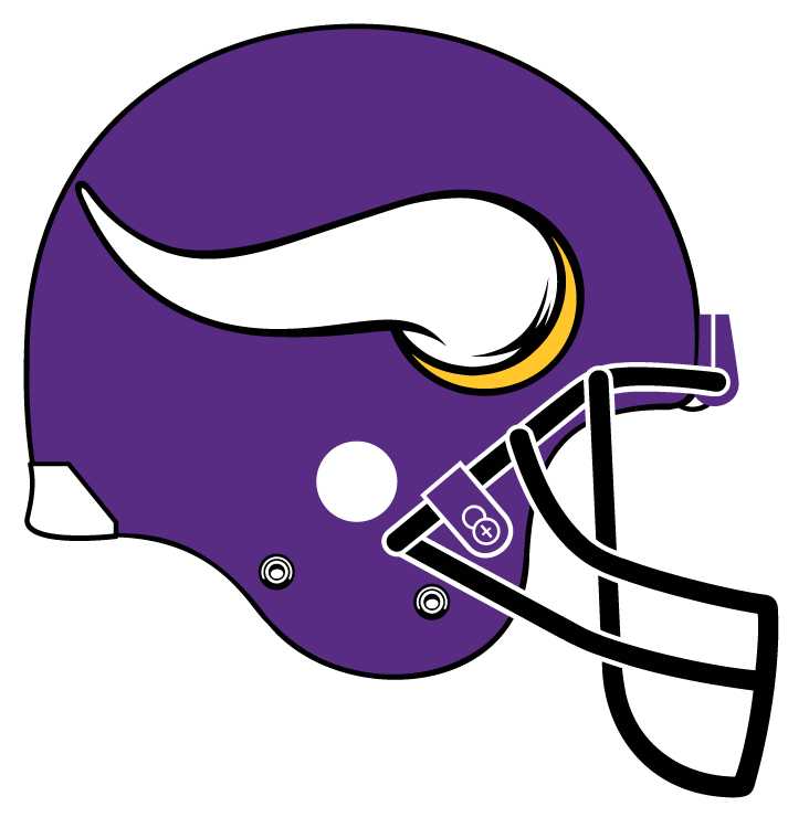 Minnesota Vikings 2013 Srgb-optimized Graphics - Minnesota Vikings Helmet Logo (732x750)