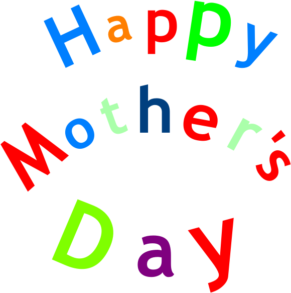 Happy Mother S Day Sign Clip Art At Clker - Happy Mothers Day (600x585)