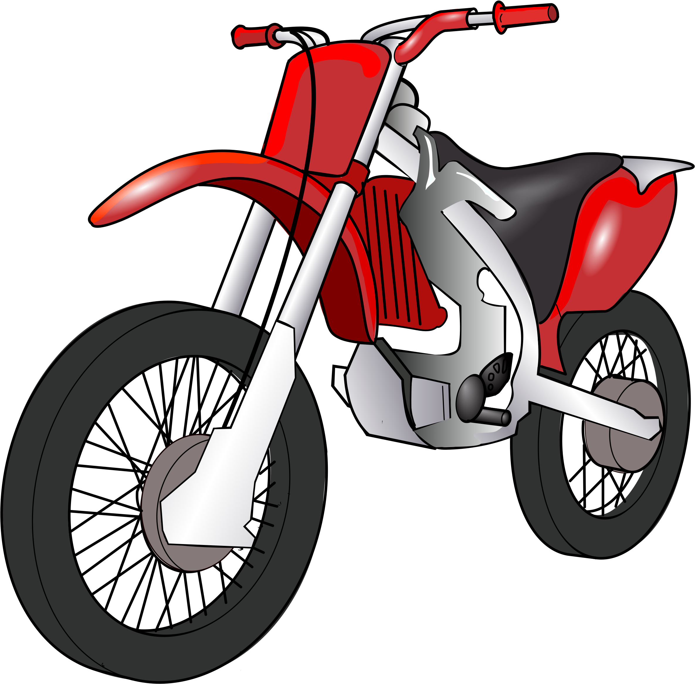 Clipart - Clipart Moto (2400x2420)
