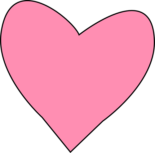 Clipart Big Heart Images Free Download Clip Art On - Things That Begin With Letter H Heart (500x493)