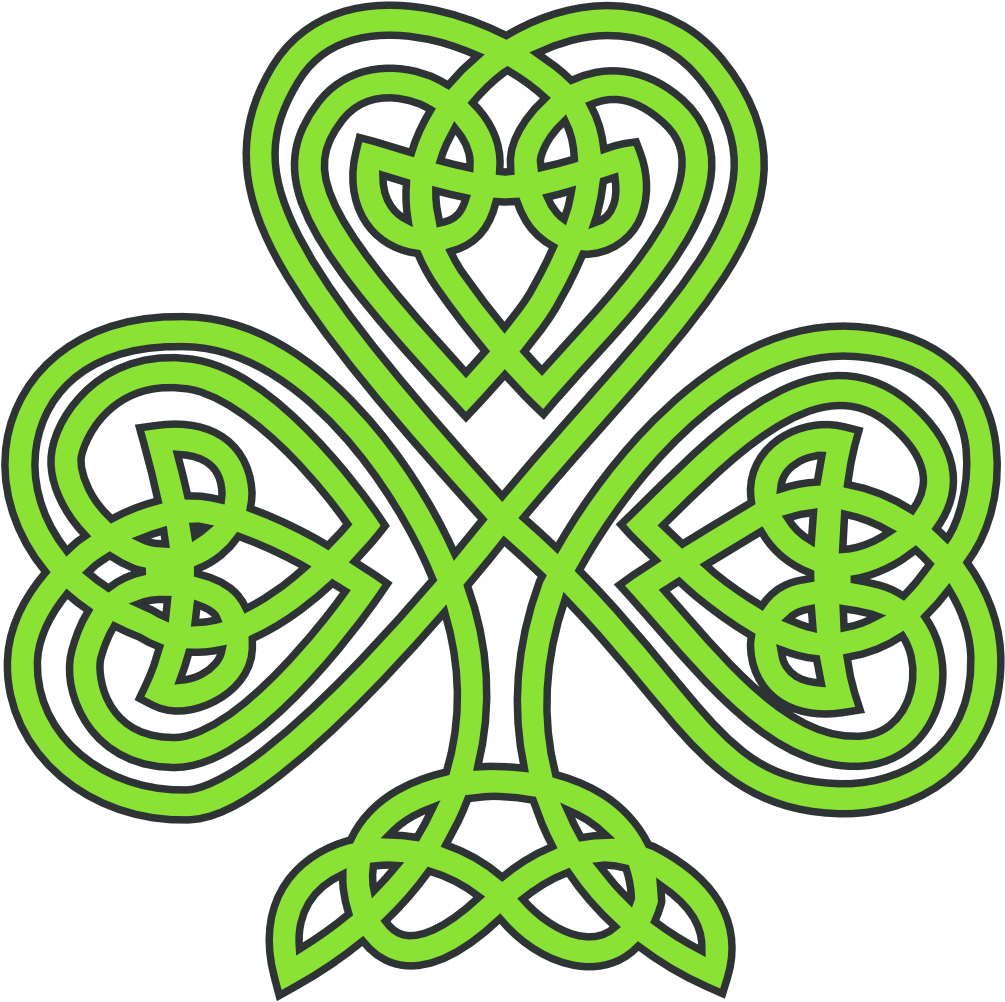 Saint Patrick S Day Clip Art - St Patricks Day Celtic (1331x1331)