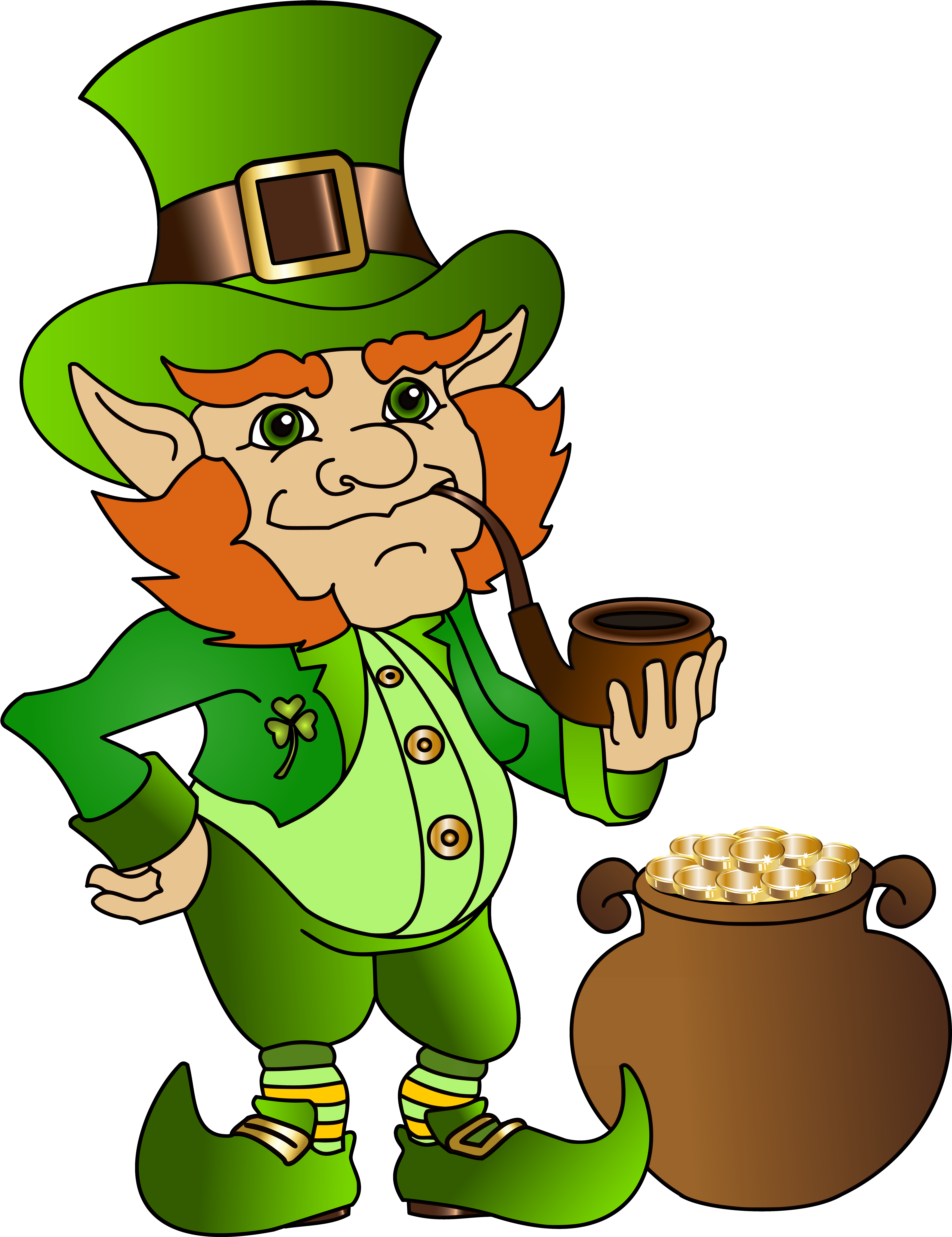 Ireland Clipart Leprechaun - Ireland Clipart Leprechaun (6331x8000)