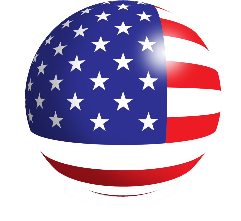 American Flag Icon By Slamiticon American Flag Icon - Usa Transparent Flag Logo (1024x1024)