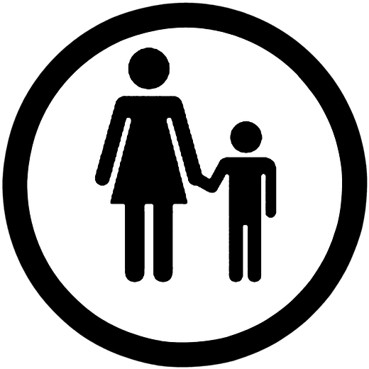 Mother Mom Son Daughter Female Icon Vector - Insurrectionary Anarchism (720x720)