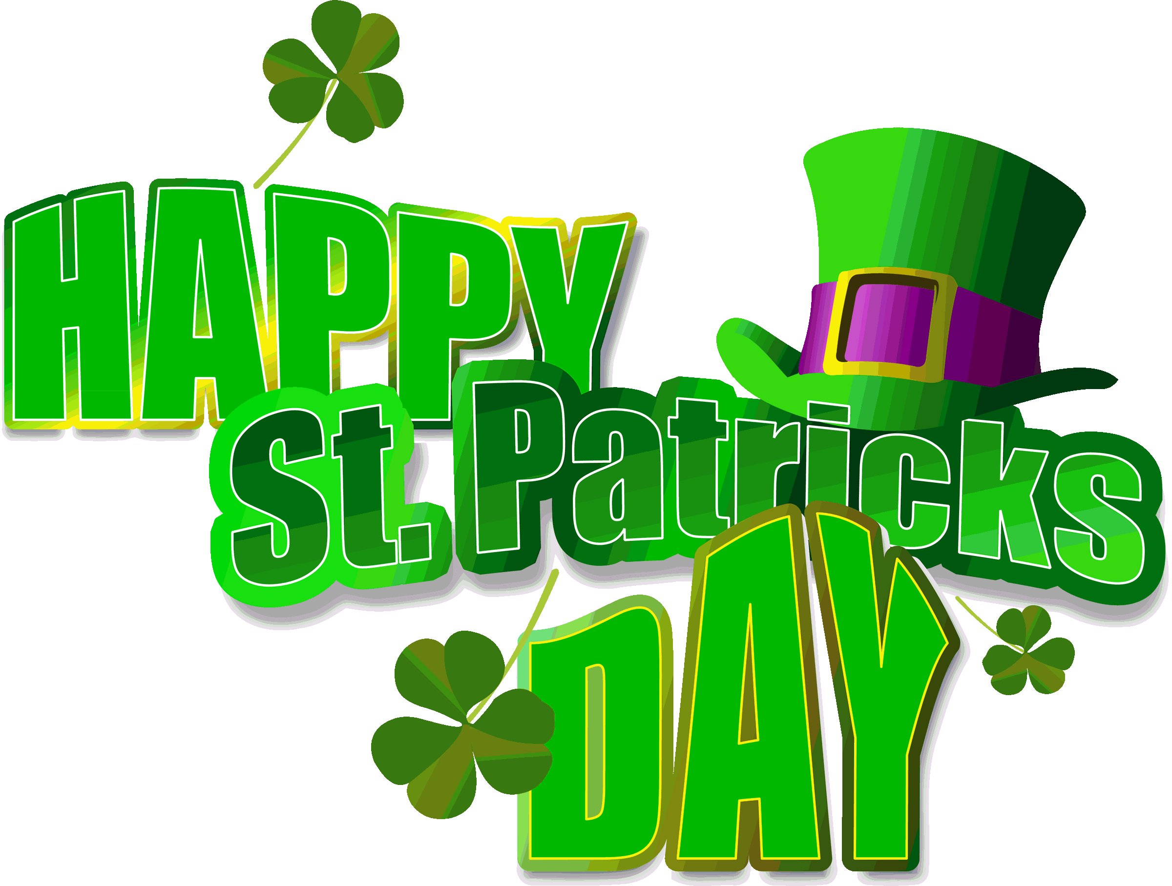 Patrick's Day Everyone's A Little Irish - St Patrick Day 2018 (2400x1815)