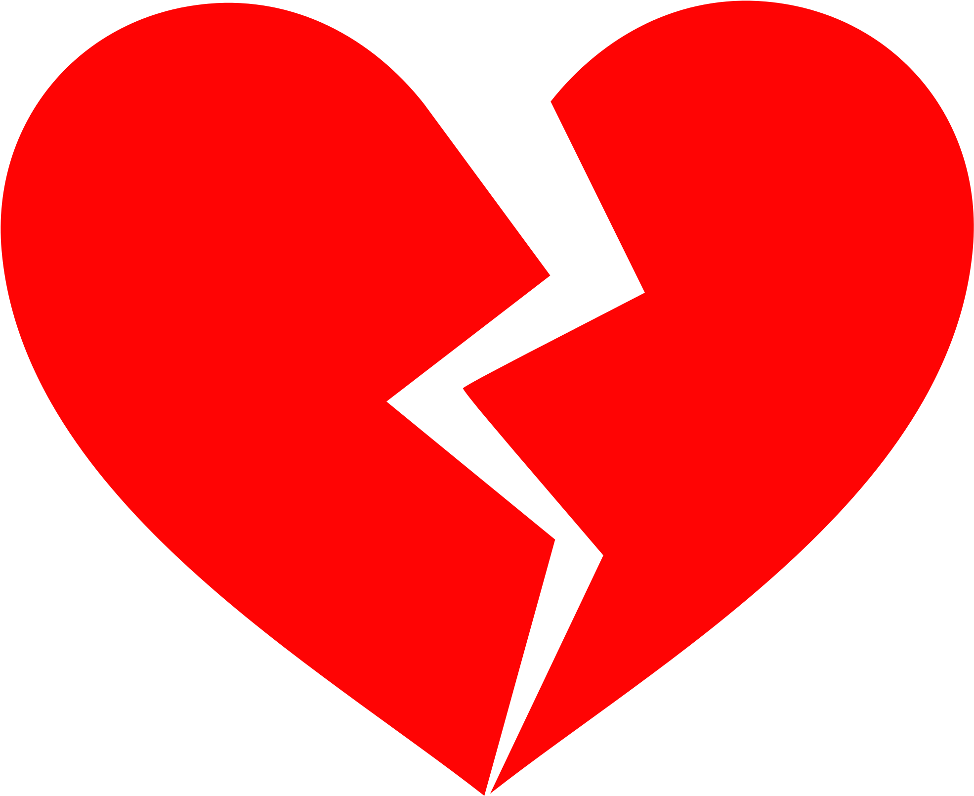 Heart Clip Art - Broken Heart Png (2000x1639)