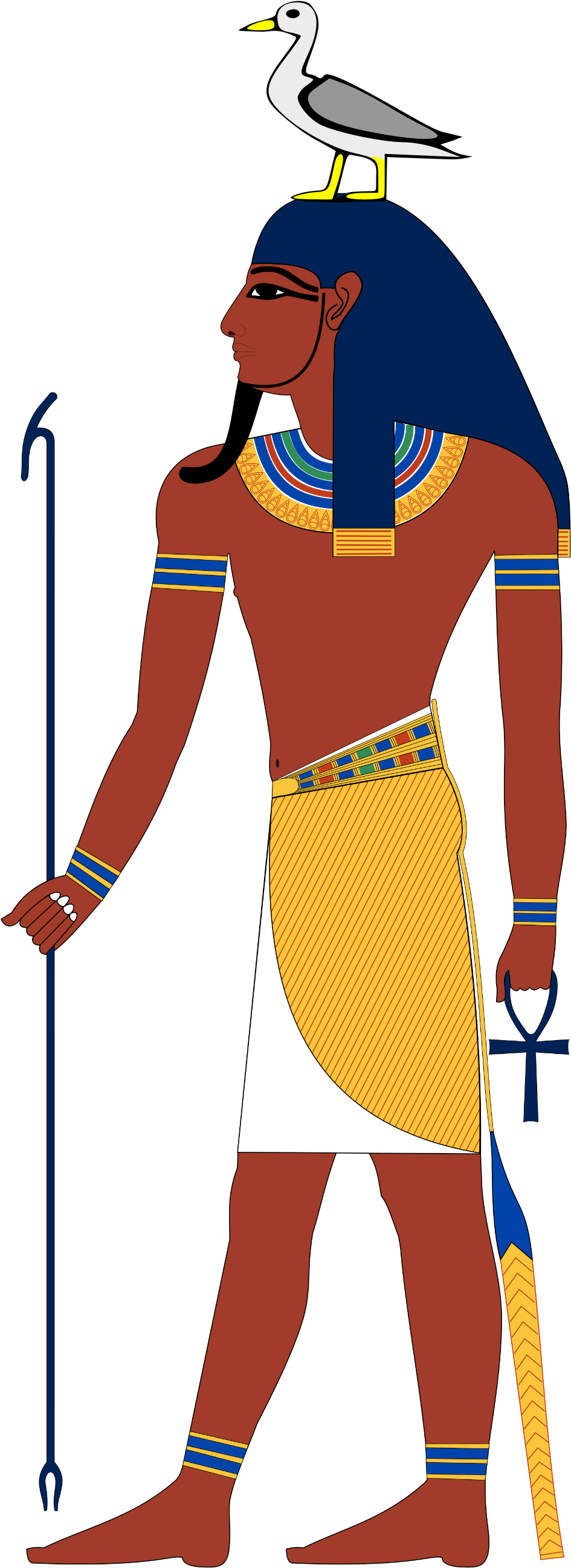 Mythical Clipart God The Father - Uatchit Egyptian God (1200x2626)