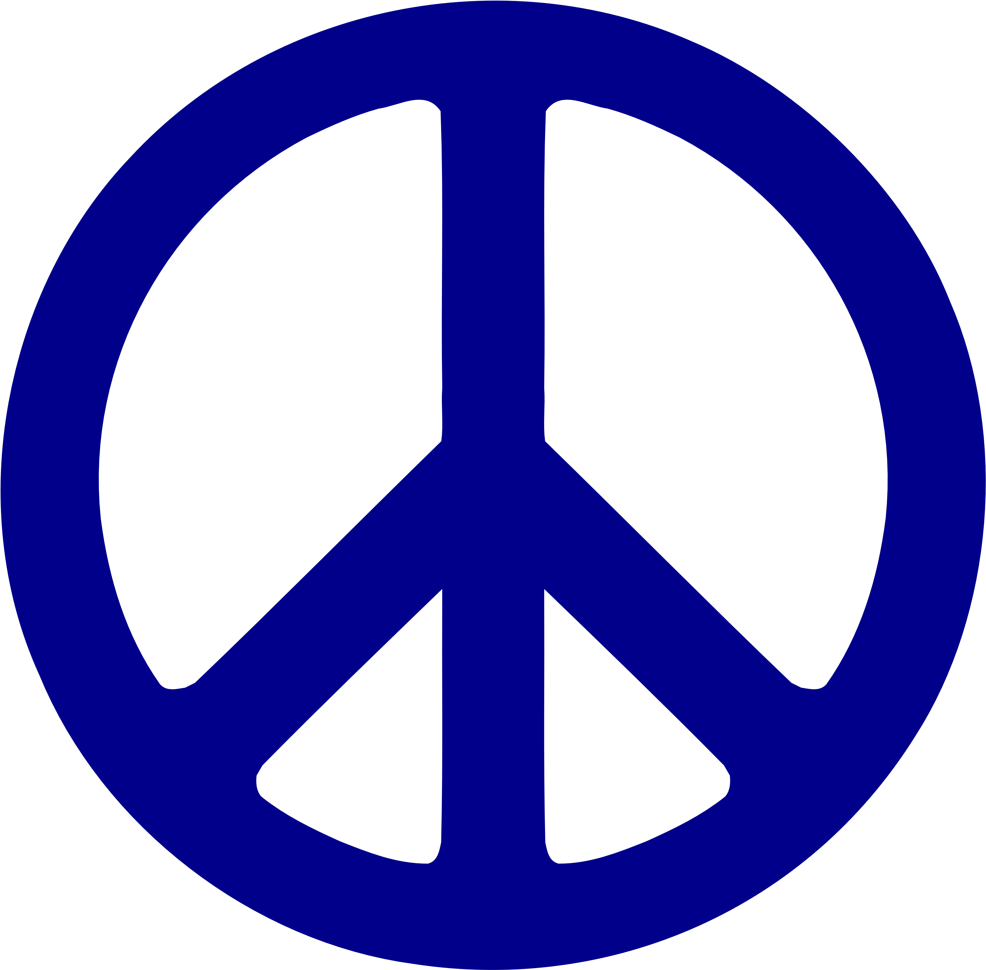 Purple Heart Clipart Free Download Clip Art On - Peace Sign Blue (3333x3333)