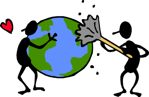 On April 22nd, People All Over The World Will Celebrate - Beach Clean Up Clipart (520x340)