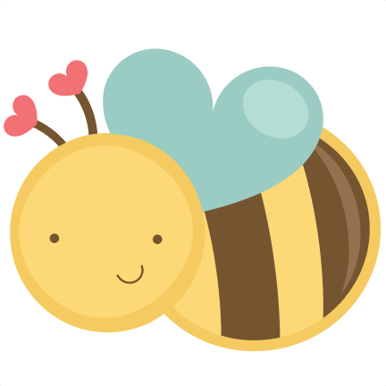 Flying Valentine Bee Svg Bundle For Scrapbooking Cardmaking - Cute Bee Clipart (432x432)