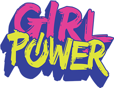 Girl Power T-shirt - Girl Power Logo (420x480)
