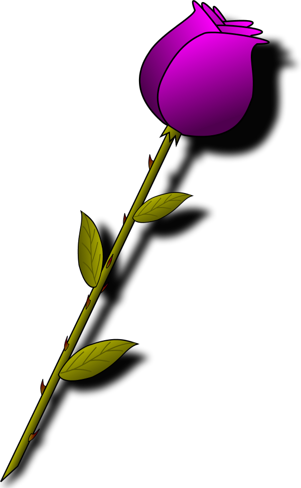 Red Rose Cartoon - Beautiful Good Morning Images Hindi (600x971)