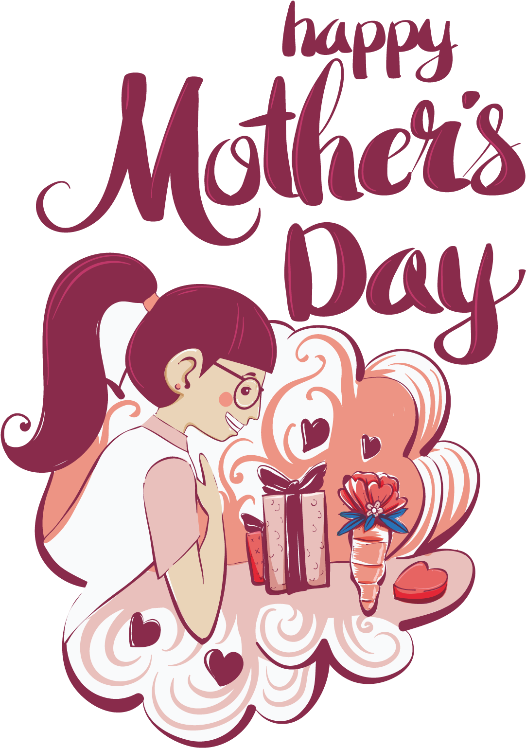 Gift Mothers Day Greeting Card - Gift Mothers Day Greeting Card (1600x1600)