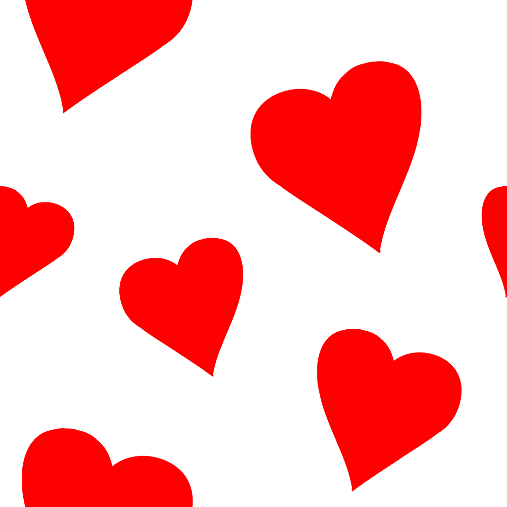 Basic Valentine Hearts Pattern By Avionscreator - Heart (1024x1024)