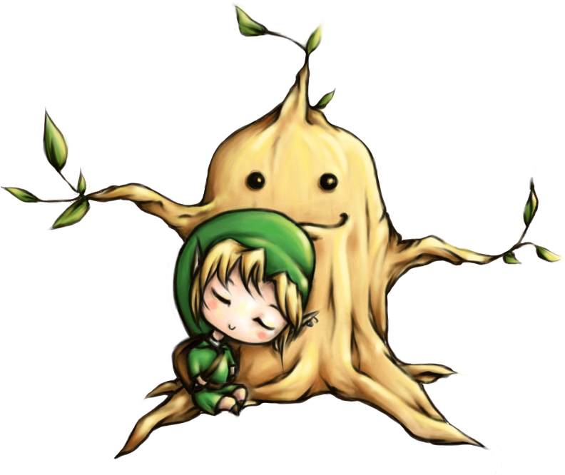Happy Earth Day By Classicalnocturne - Anime Chibi Plant Tree (792x674)