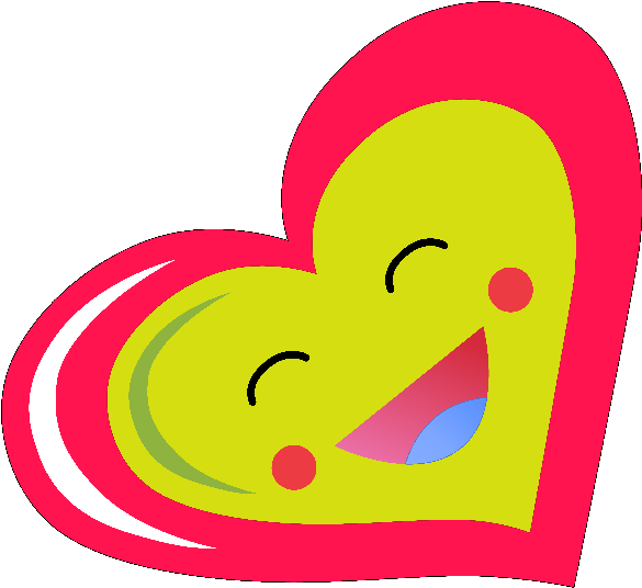 Funny Valentine Hearts Images Are Free To Use For Your - Happy Heart Clipart Png (600x600)