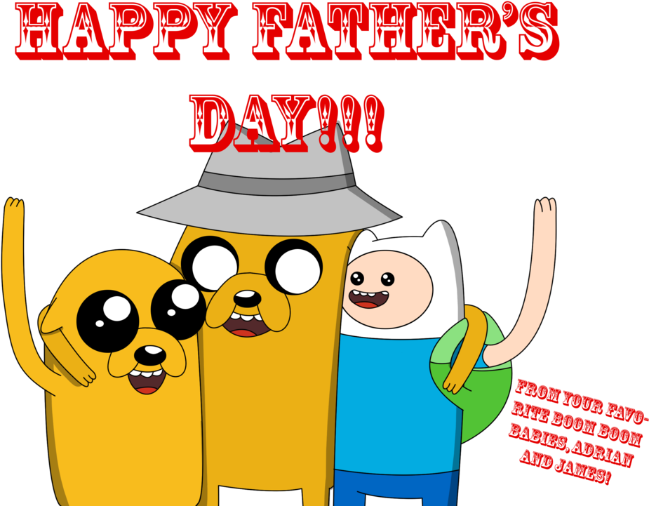 Happy Father's Day By Adrian1997 - Happy Fathers Day Adventure Time (1095x730)