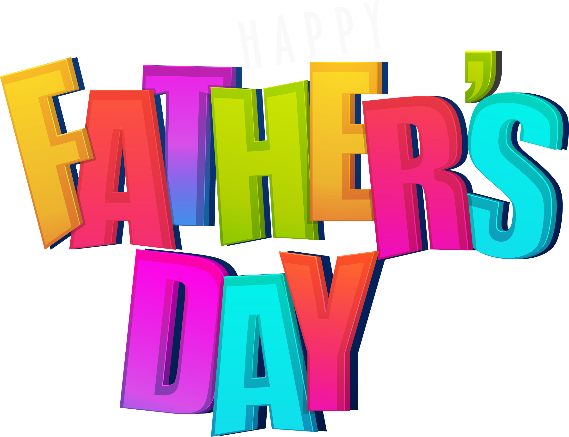 Poster Fathers Day - Father's Day (2369x1820)