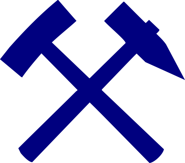 Miner Clipart Clipart - Mining Free Clip Art (600x530)