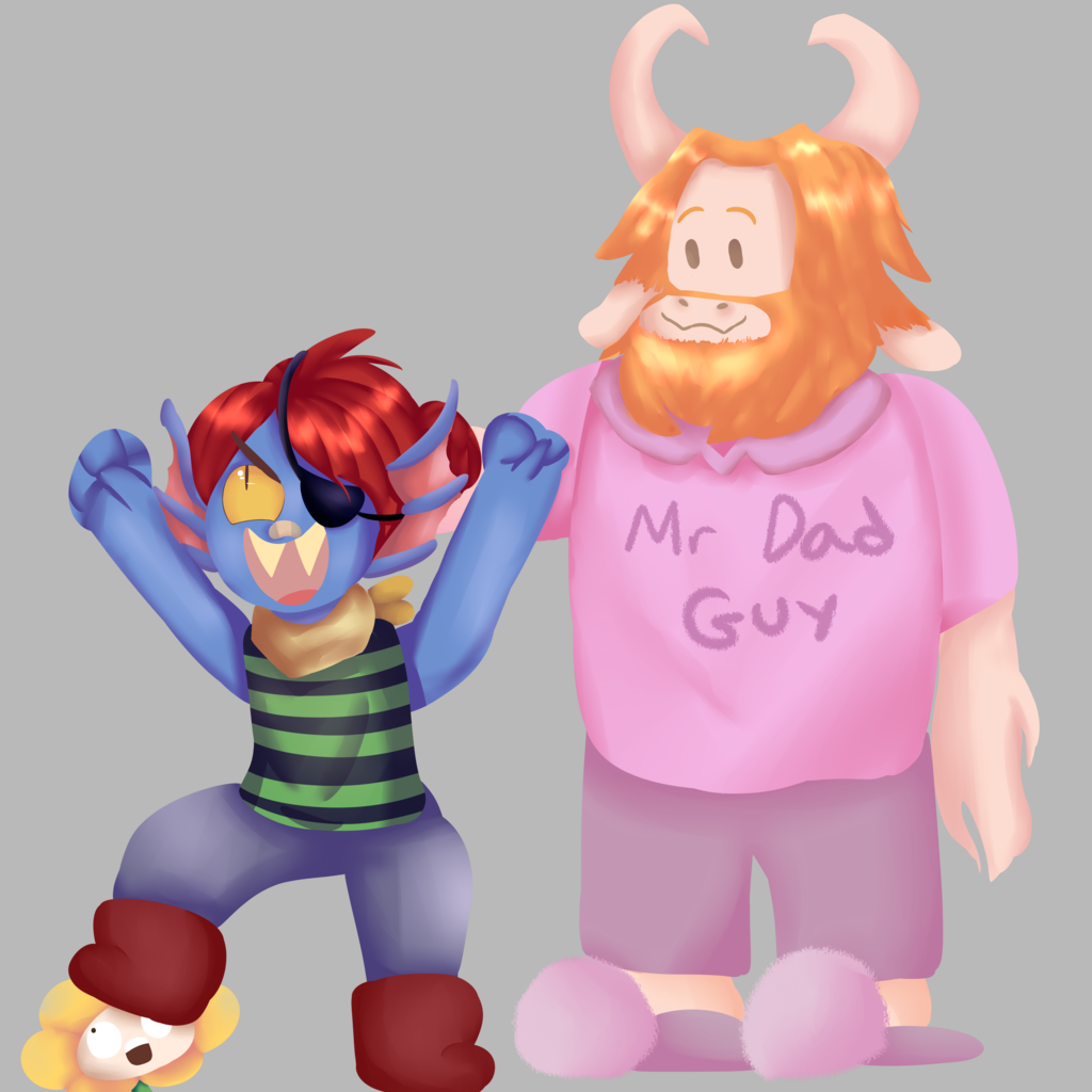 Father's Day By Nocturnal-beam - Cartoon (1024x1024)