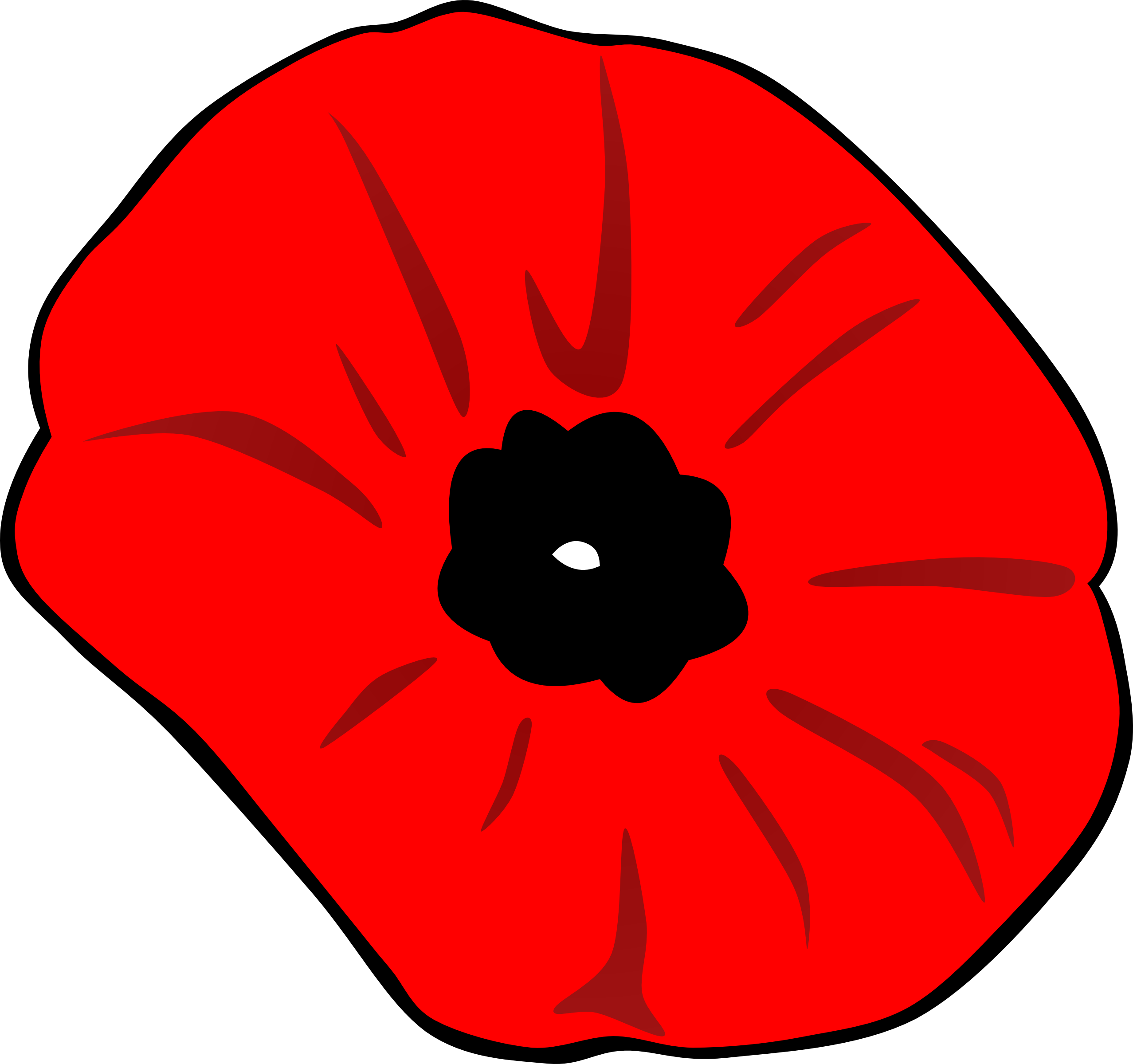 Clip Arts Related To - Remembrance Day Poppy Clipart (2555x2399)