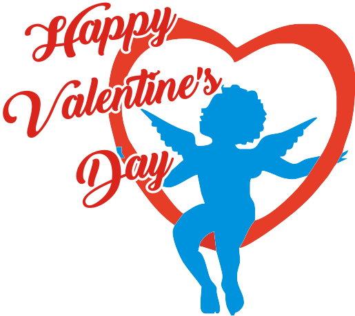 Valentines Day Transparent Background - Valentines Day Images Png (515x459)