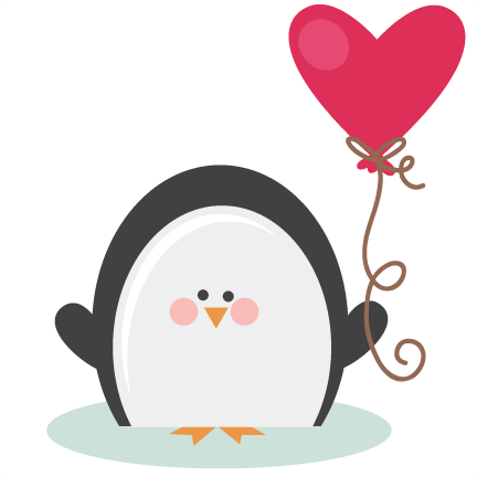 Image Result For Penguin Valentine Clipart - Penguin Valentines Day Clipart (432x432)