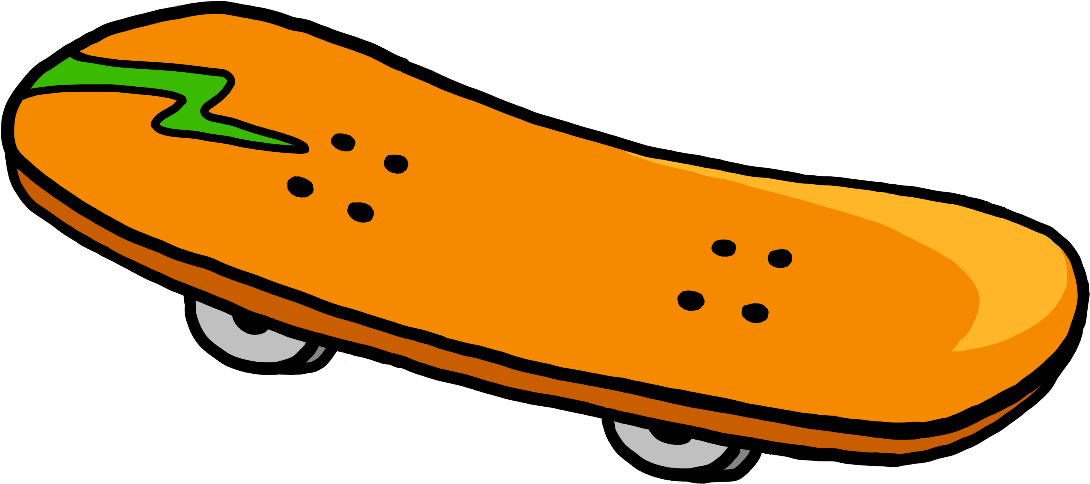 Free Cartoon Owls Cute, Download Free Clip Art, Free - Skateboard Clipart (4000x3000)